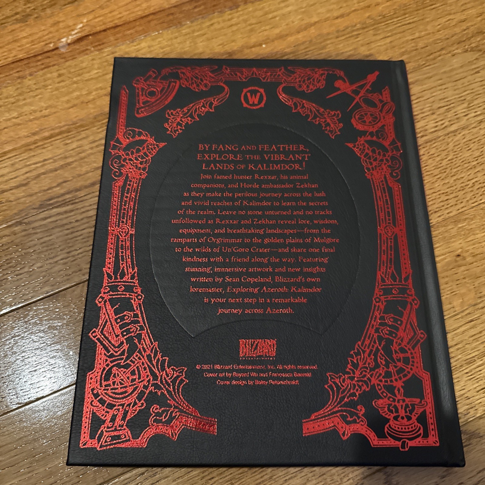 New! World of Warcraft: Exploring Azeroth: Kalimdor Hardcover Book Blizzard Ent.