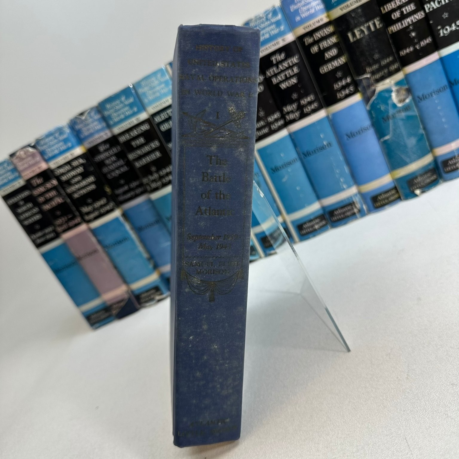 History US Naval Operations WWII Morison Complete 15 Vol Atlantic Little Brown