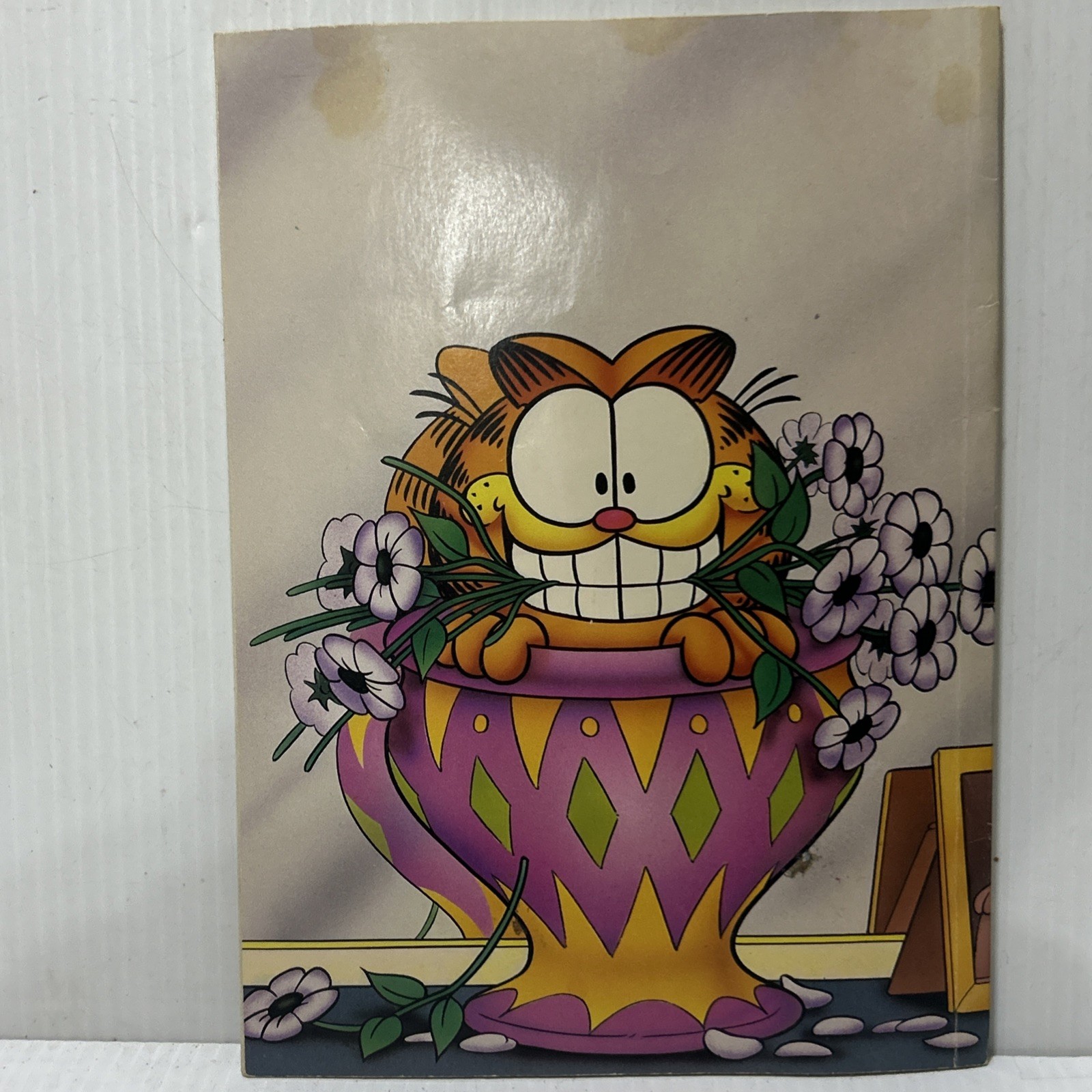 Garfield 1988 A Coloring Book Golden 31 Pages Vintage Used See Pics/80