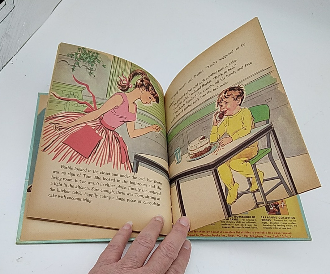 Barbie – The Baby Sitter by Jean Bethell Published by Wonder Books, USA, 1964