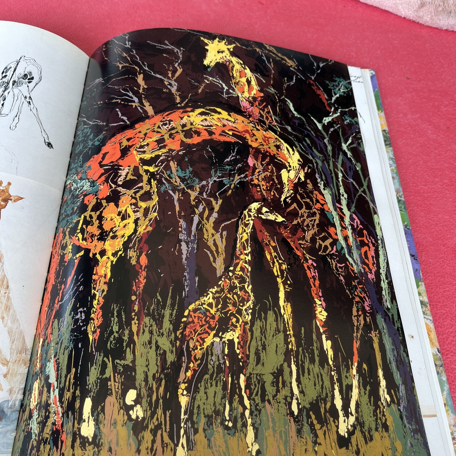 Leroy Neiman on Safari (Signed) My Great Hunting Friends Leroy Neiman, HCDJ 1997