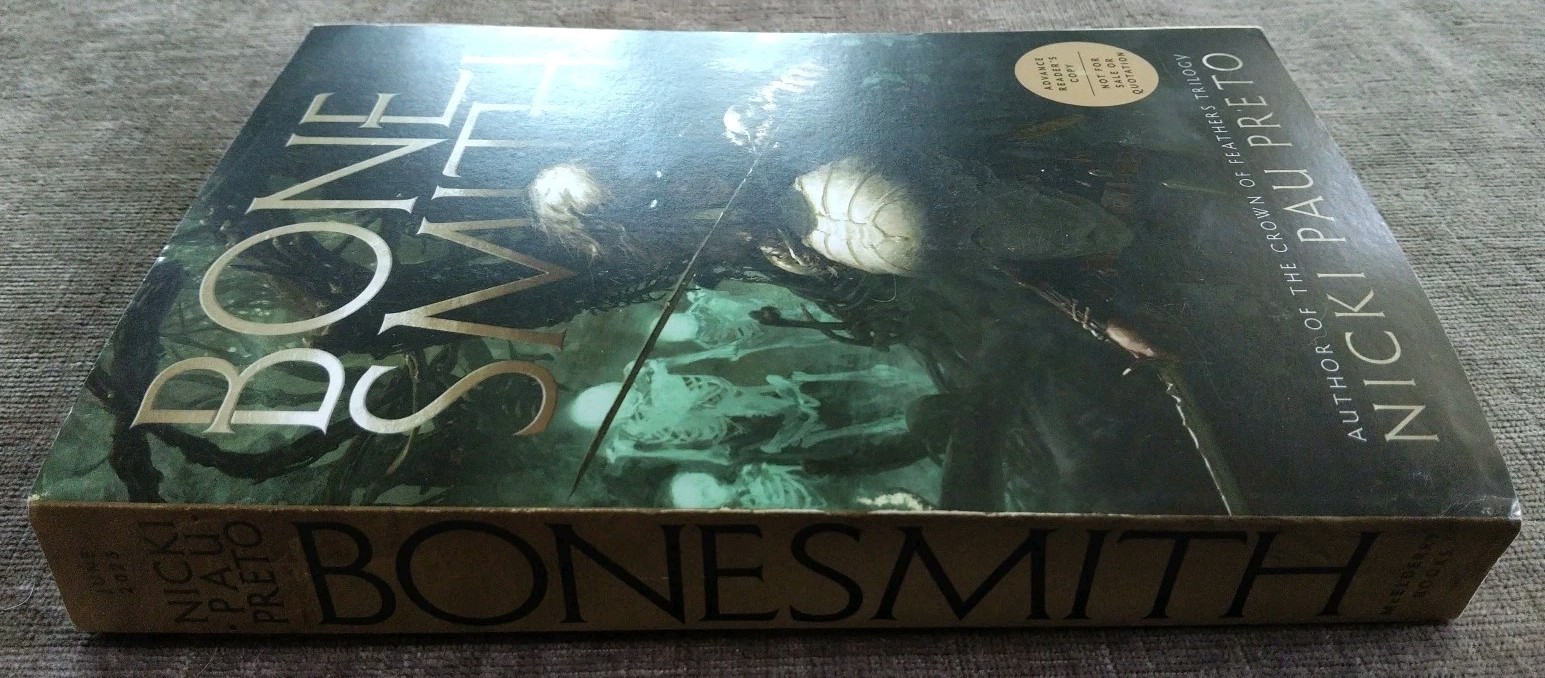 Bonesmith ARC Nicki Pau Preto Paperback NEW House of the Dead Duology Book 1