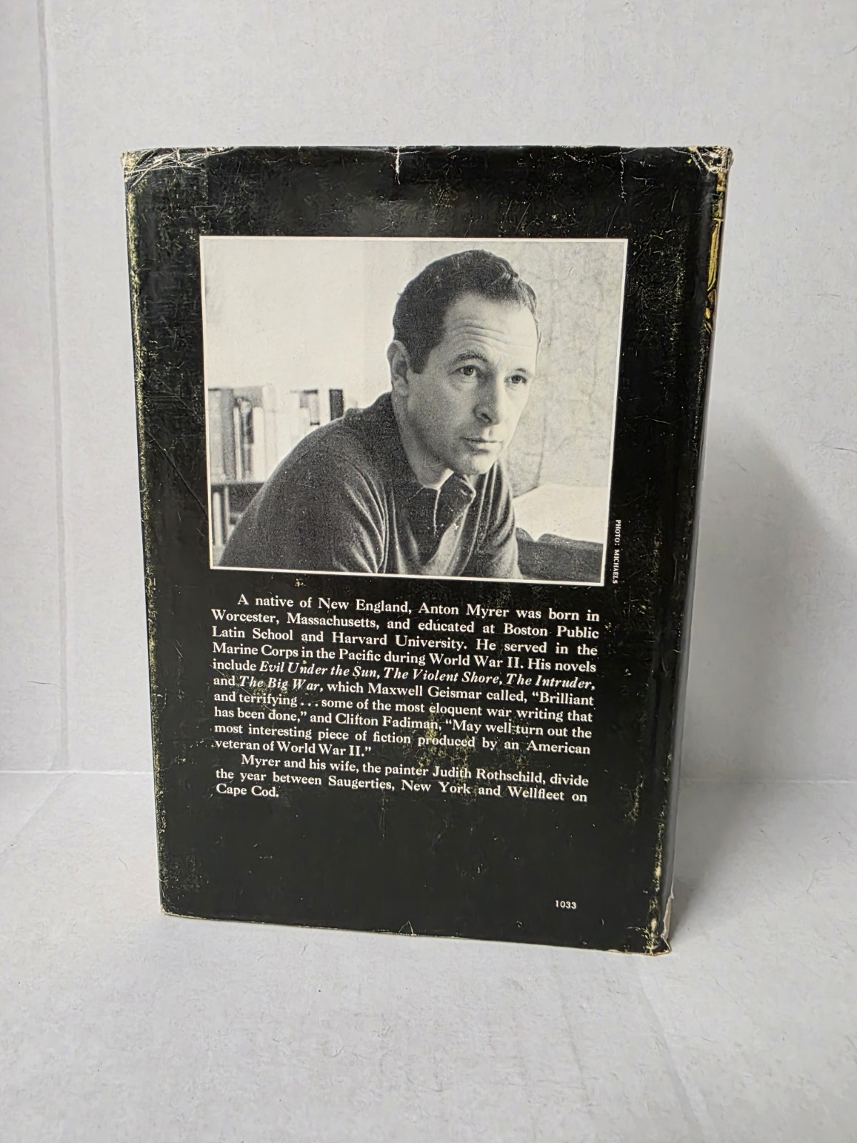 Once an Eagle By Anton Myrer (Hardcover – 1968) HTF 1ST EDITION FIRST PRINT