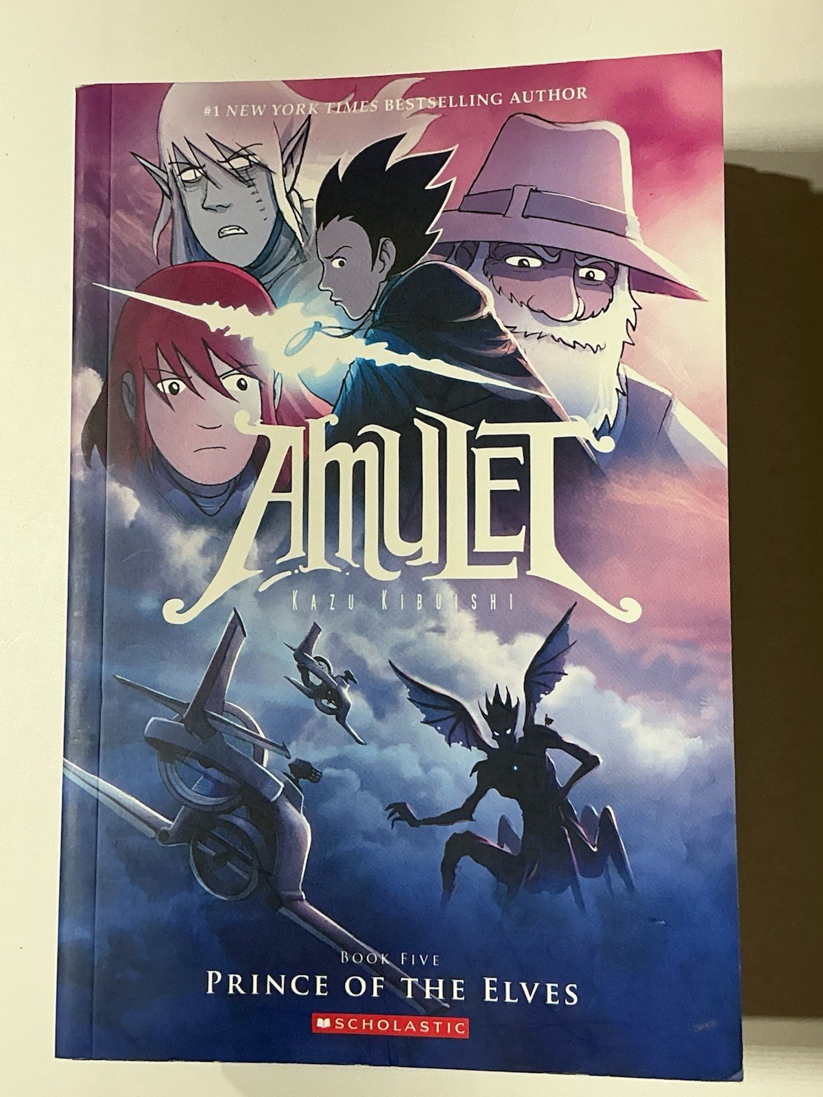 Lot 9 AMULET Books #1-9 Complete Series Set by Kazu Kibuishi Graphic Novels