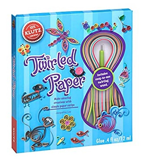 Twirled Paper Hardcover Editors of Klutz