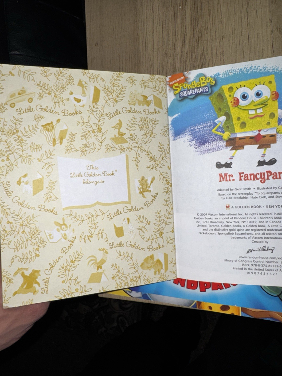 SpongeBob SquarePants Childrens Books Lot VHS Tape