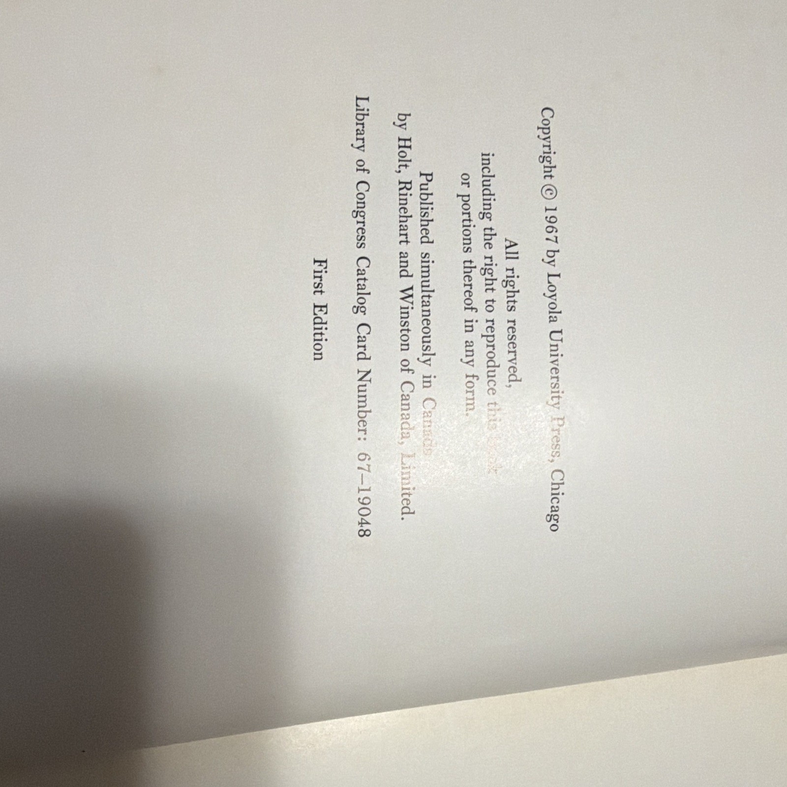 Nicolas Perrot Wilderness Kingdom Hardcover 1967 First Ed Loyola Univ Press