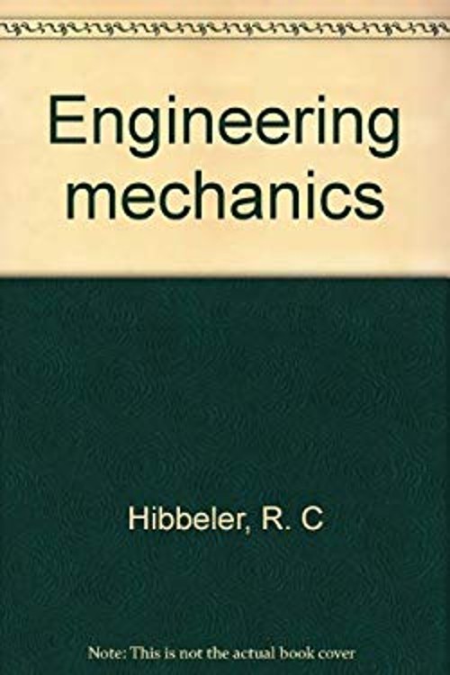 Engineering Mechanics Hardcover R. C. Hibbeler