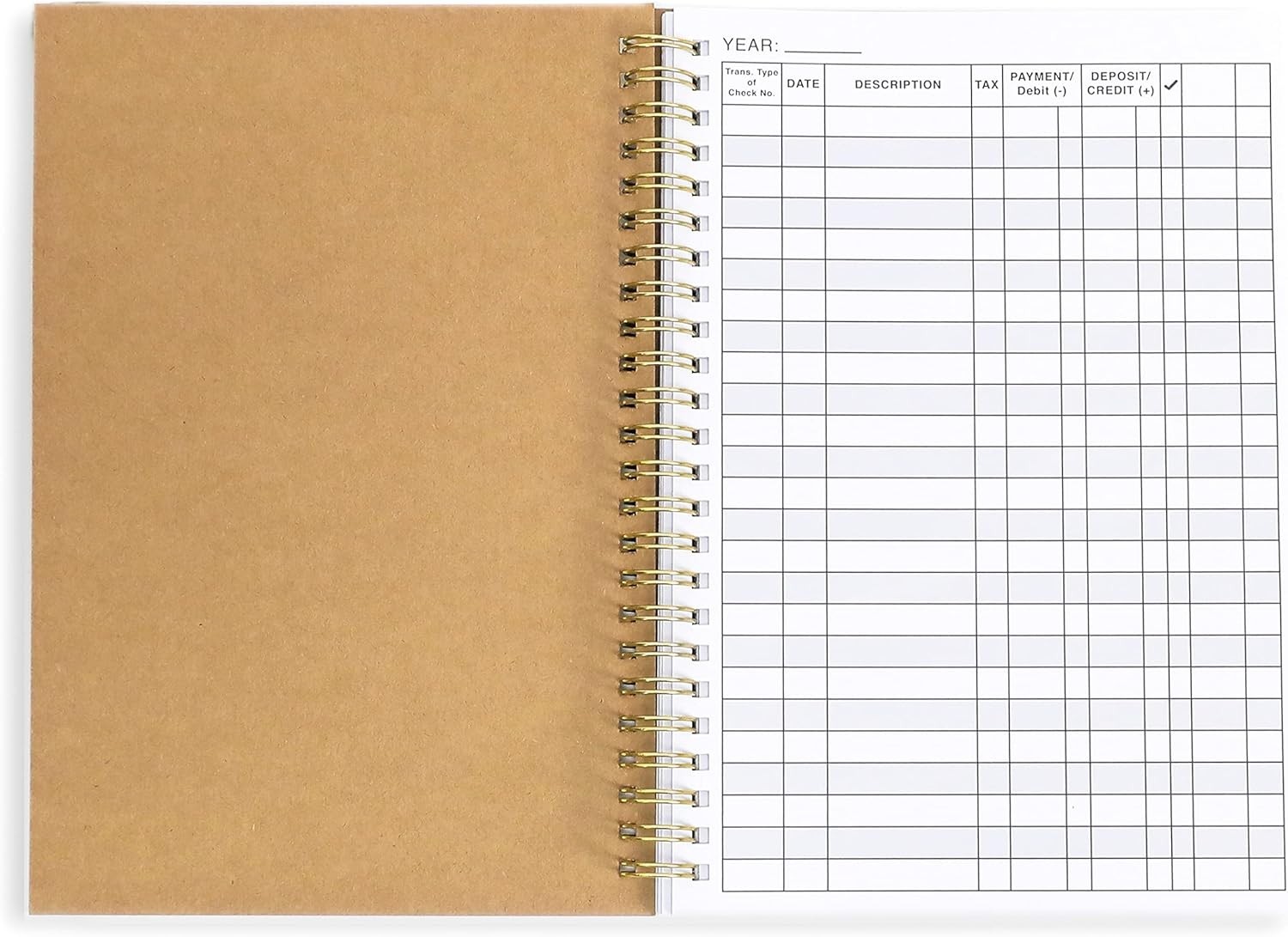 Home & Business Bookkeeping Set – Expense Ledger 100 Pages