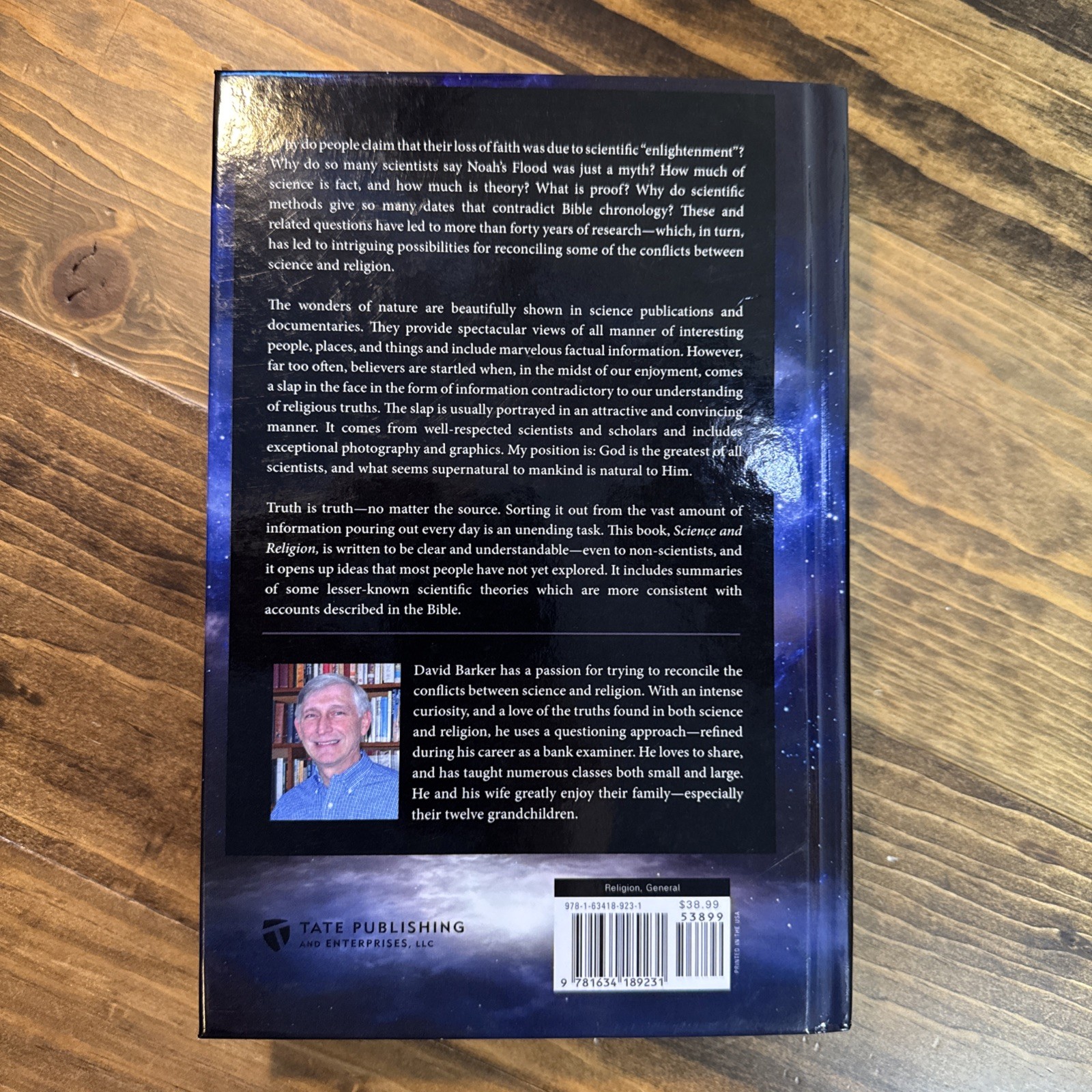 Science and Religion : Reconciling the Conflicts by David M. Barker, 2013 HC