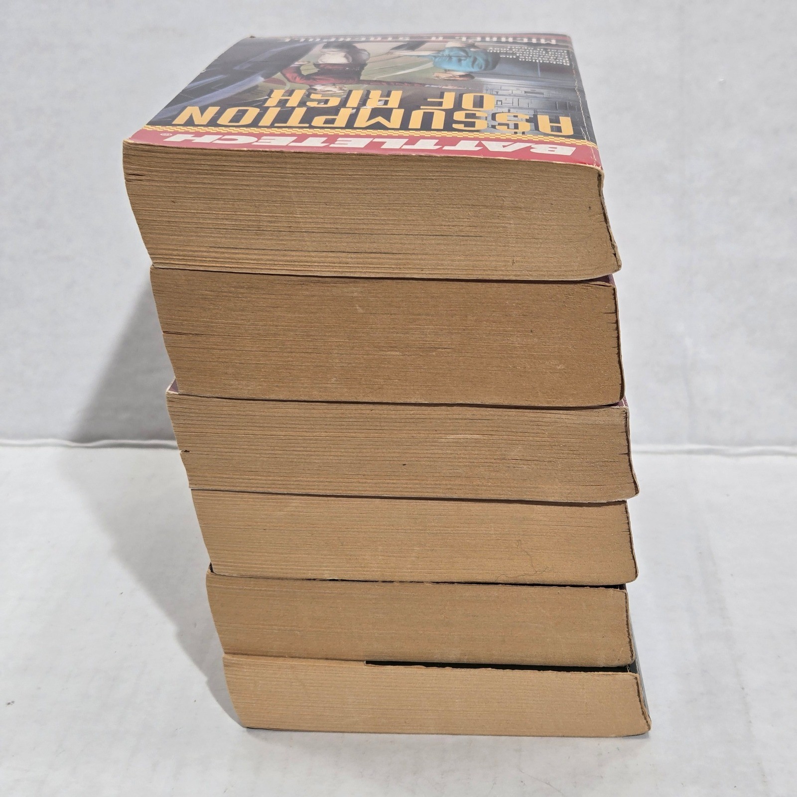 BattleTech ROC Science Fiction Paperback Book Lot 6 Stackpole Charrette Long 90s