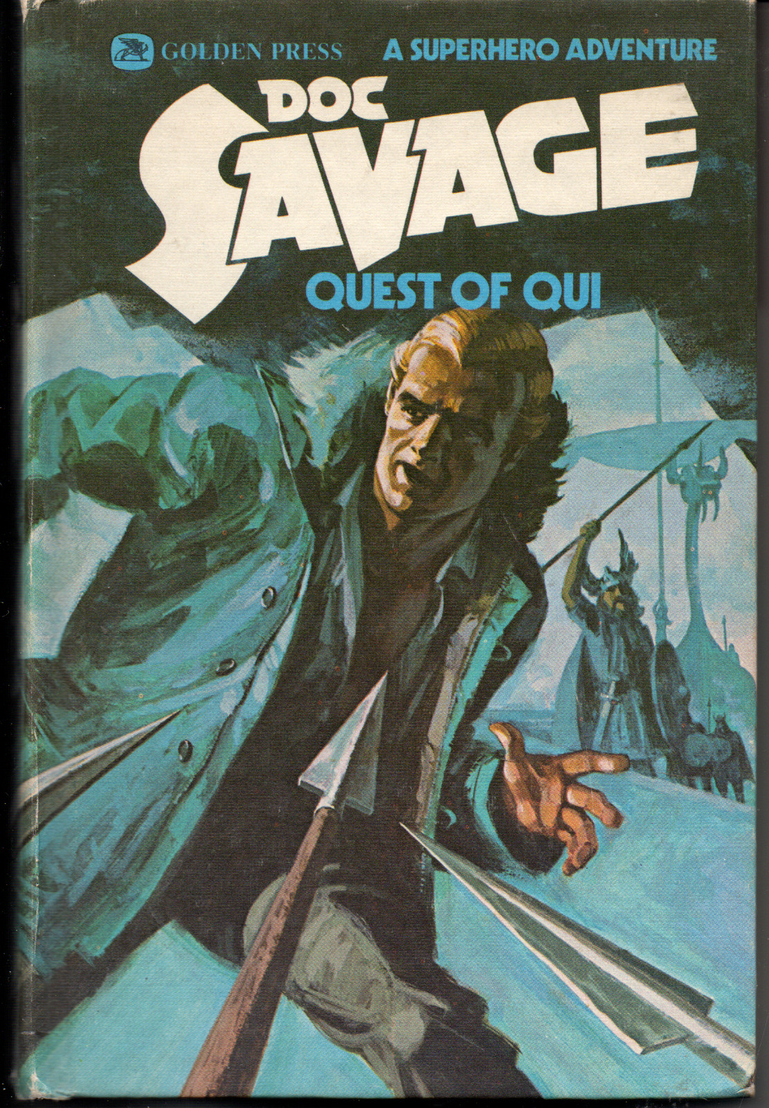Doc Savage: Quest Of Qui by Kenneth Robeson Hardcover 1975 Golden Press