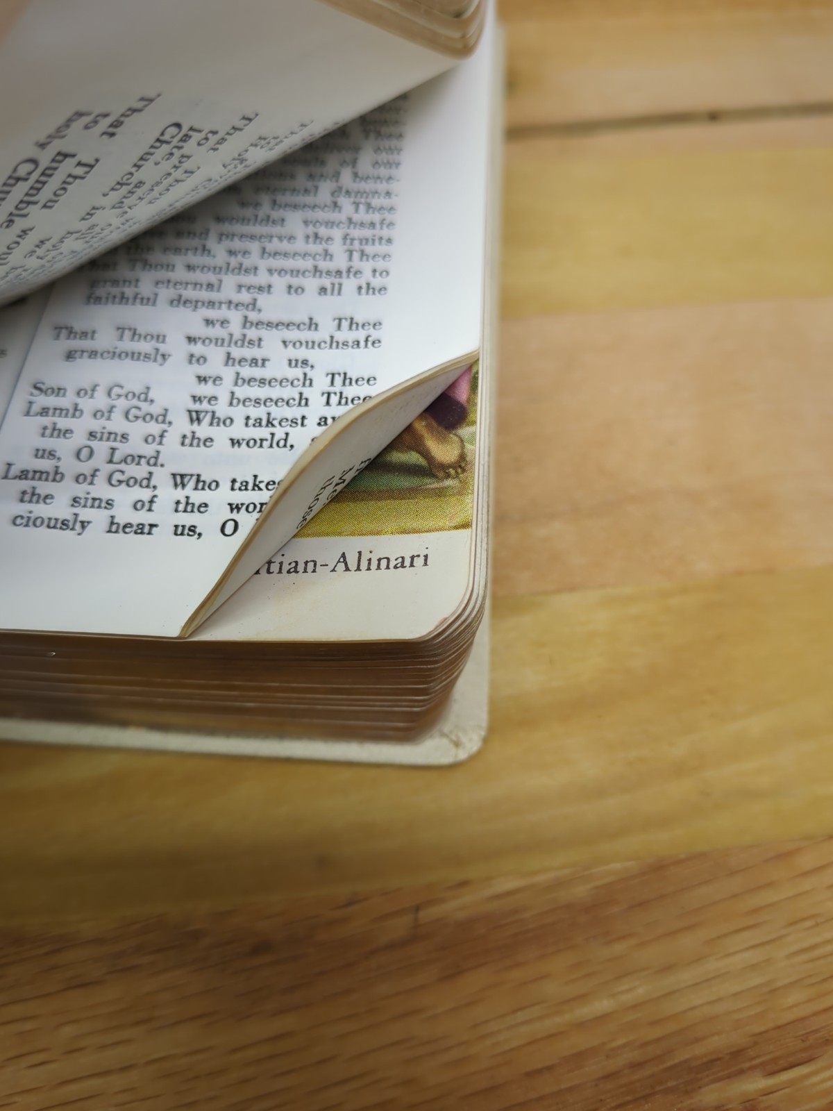 Saint Paul Daily Missal by Daughters of St Paul Leather-bound 1960 White