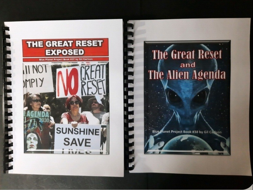 THE GREAT RESET EXPOSED plus THE GREAT RESET AND THE ALIEN AGENDA – 2 Book Set!