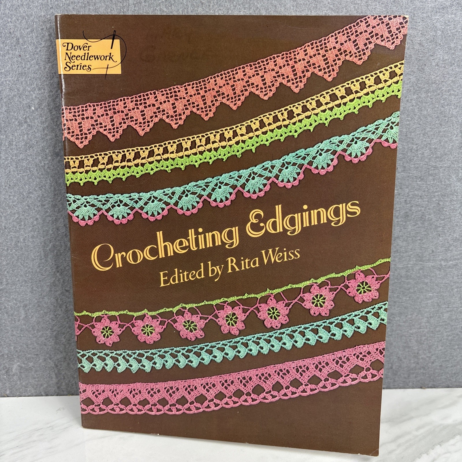 Lot of 3 Thread Crochet Books Edgings & Irish Crochet Designs VTG Rita Weiss