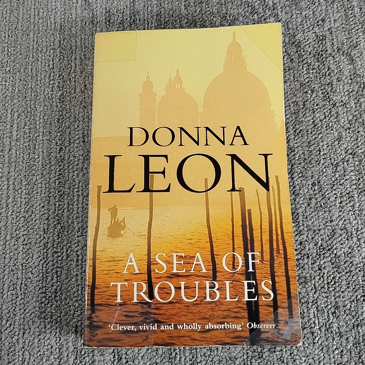 Donna Leon Commissario Brunetti Mystery Series 9 Paperback Book Lot Death Darkly