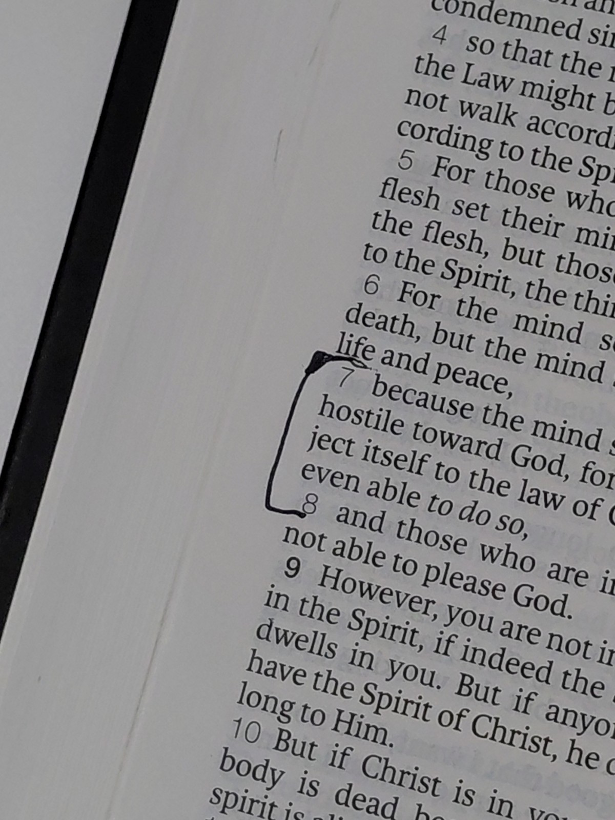 LSB Holy Bible Black Hardcover: Legacy Standard Bible 2 Column Verse By Verse