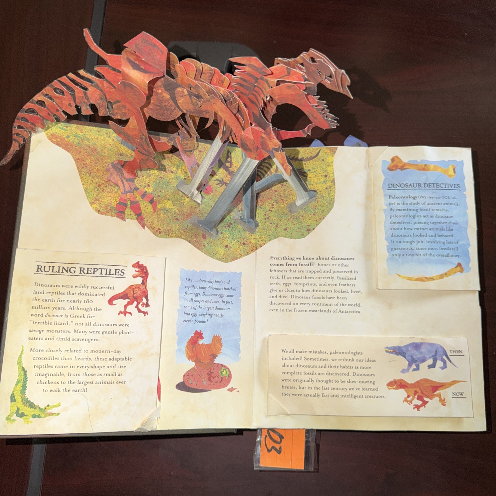 Encyclopedia Prehistorica Dinosaurs : The Definitive Pop-Up – Hardcover – GOOD