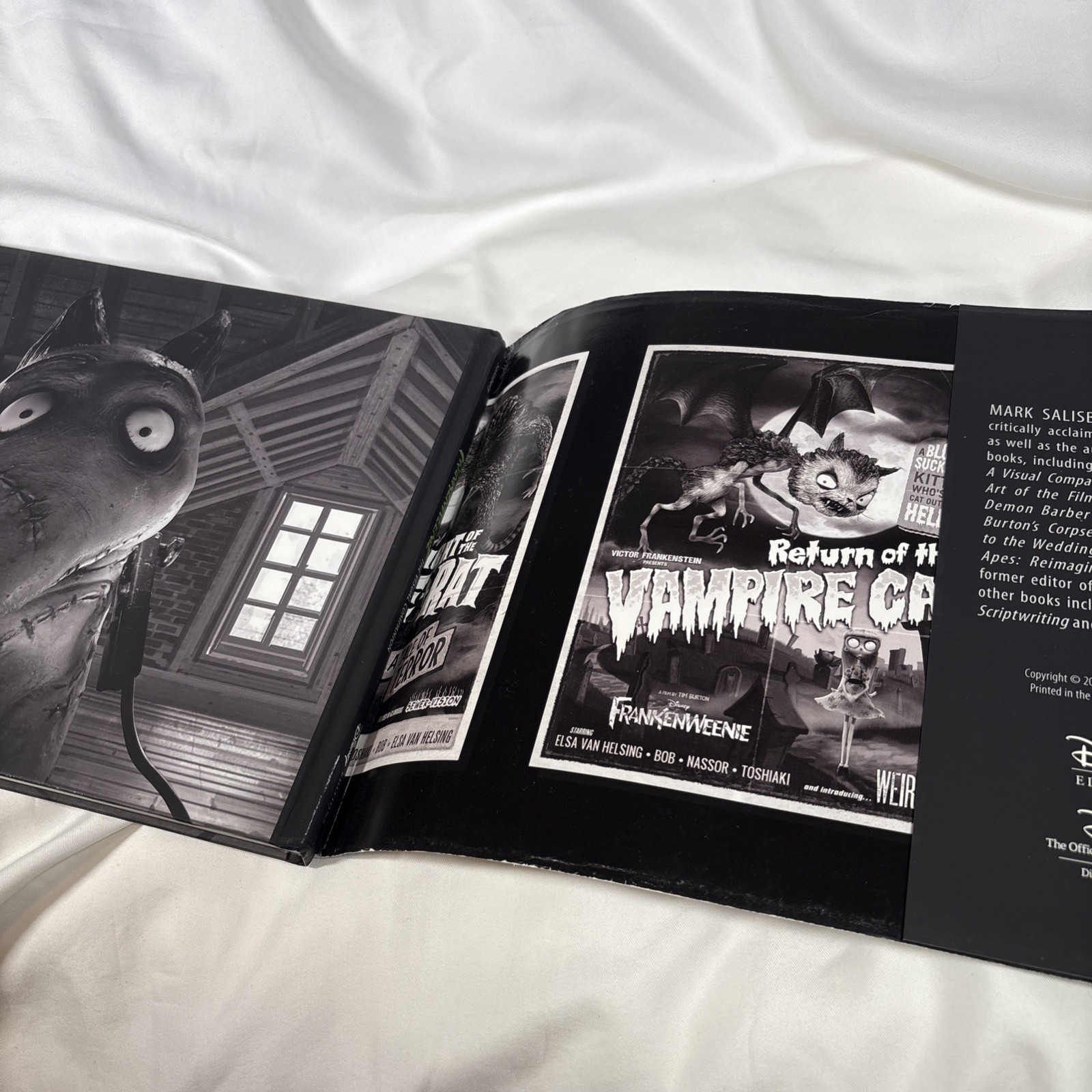 Frankenweenie The Visual Companion Tim Burton Disney Editions Hardcover Artbook