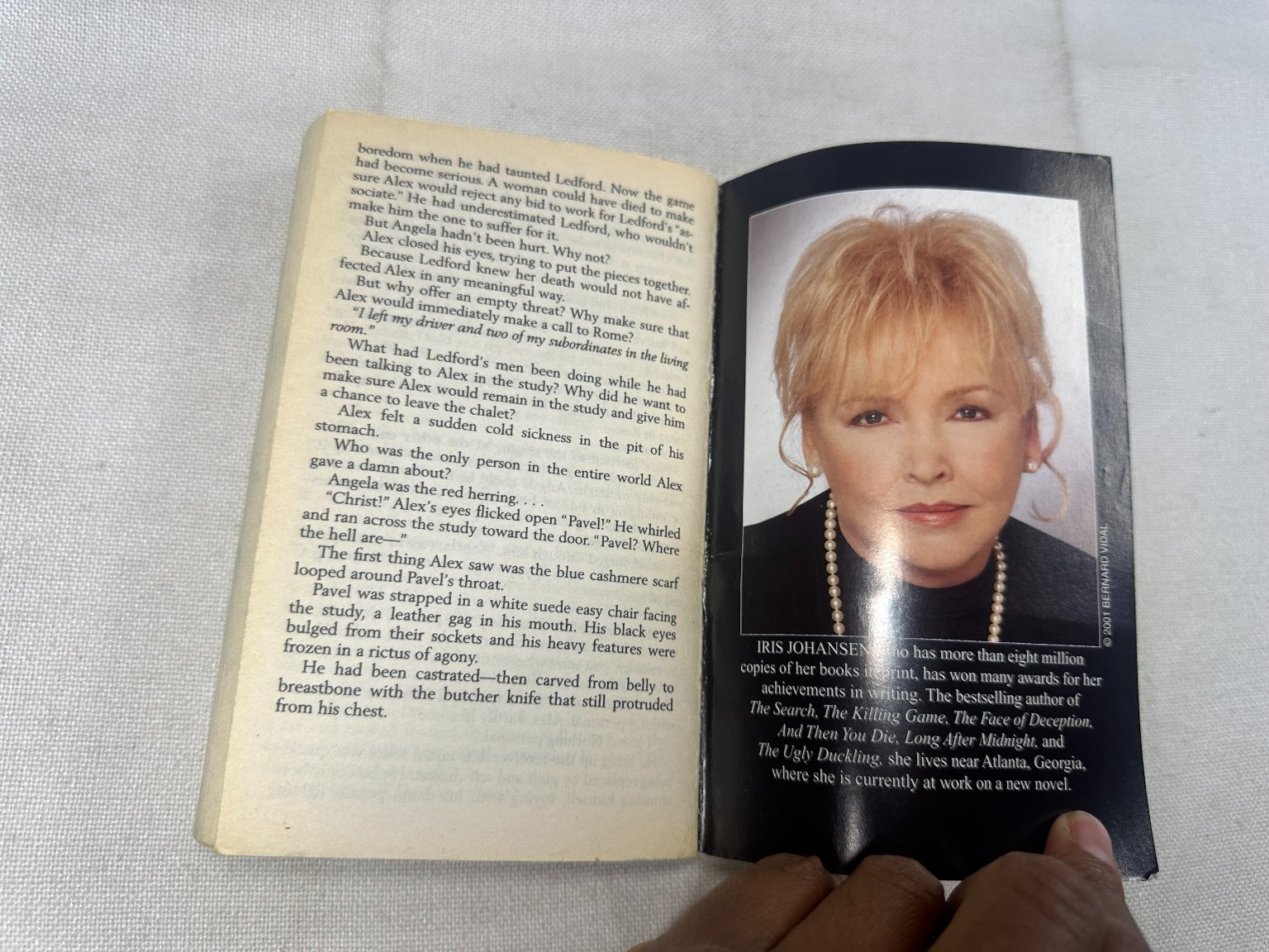 Final Target Iris Johansen 2002 Mass Market Paperback Bantam Books Thriller