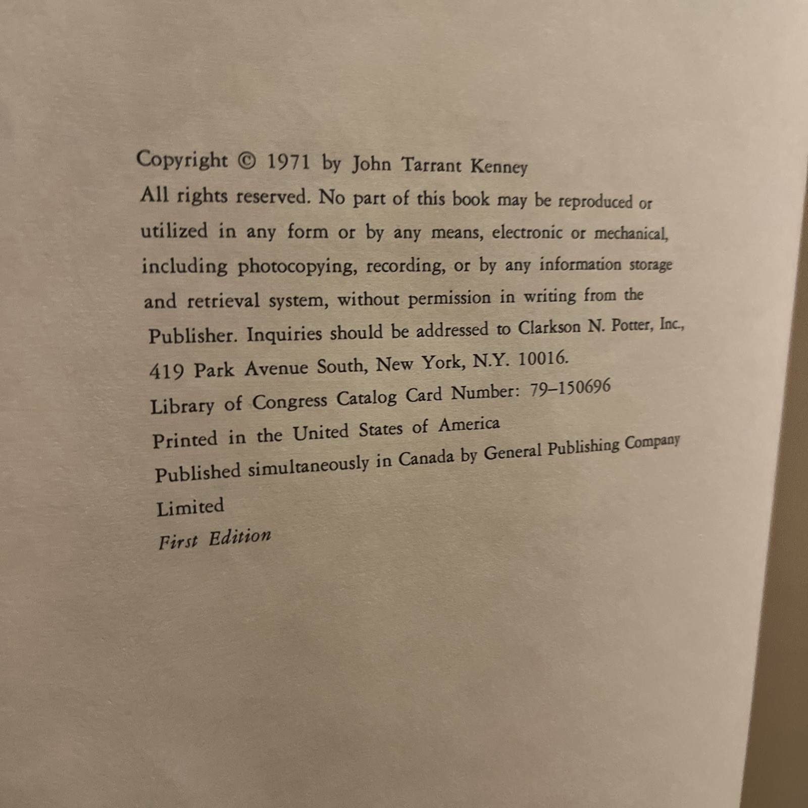THE HITCHCOCK CHAIR-Story of Connecticut Yankee-JOHN TARRANT KENNEY-Ex 1st HC DJ