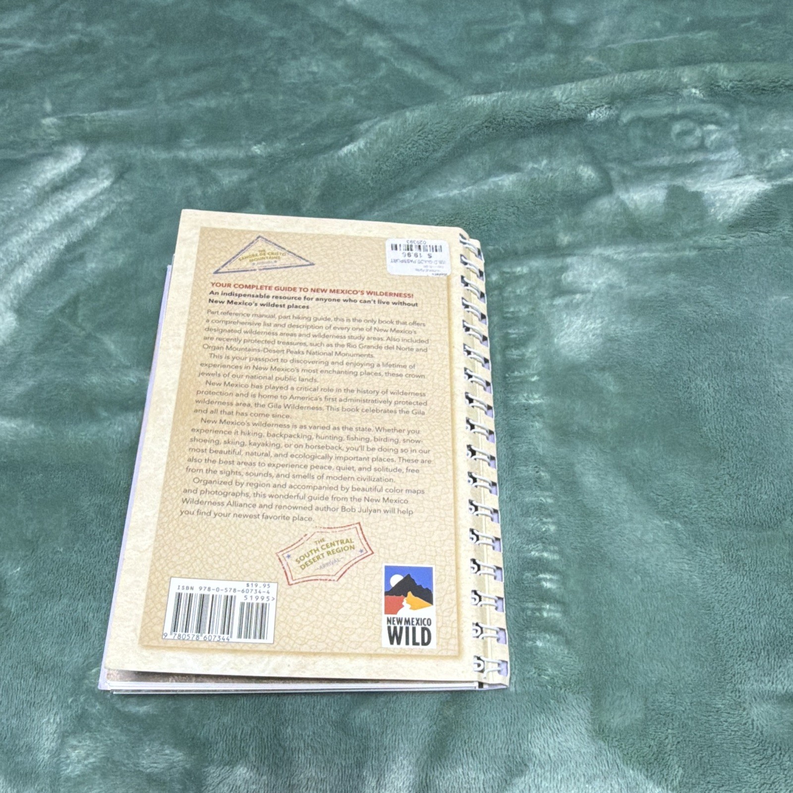 Bob Julyan Wild Guide: Passport to New Mexico Wilderness 2nd Ed Spiral