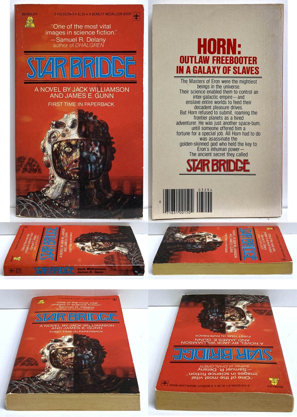 Jack Williamson Lot of 4 mm pb MAZEWAY, STAR BRIDGE, MOON CHILDREN, PANDORA