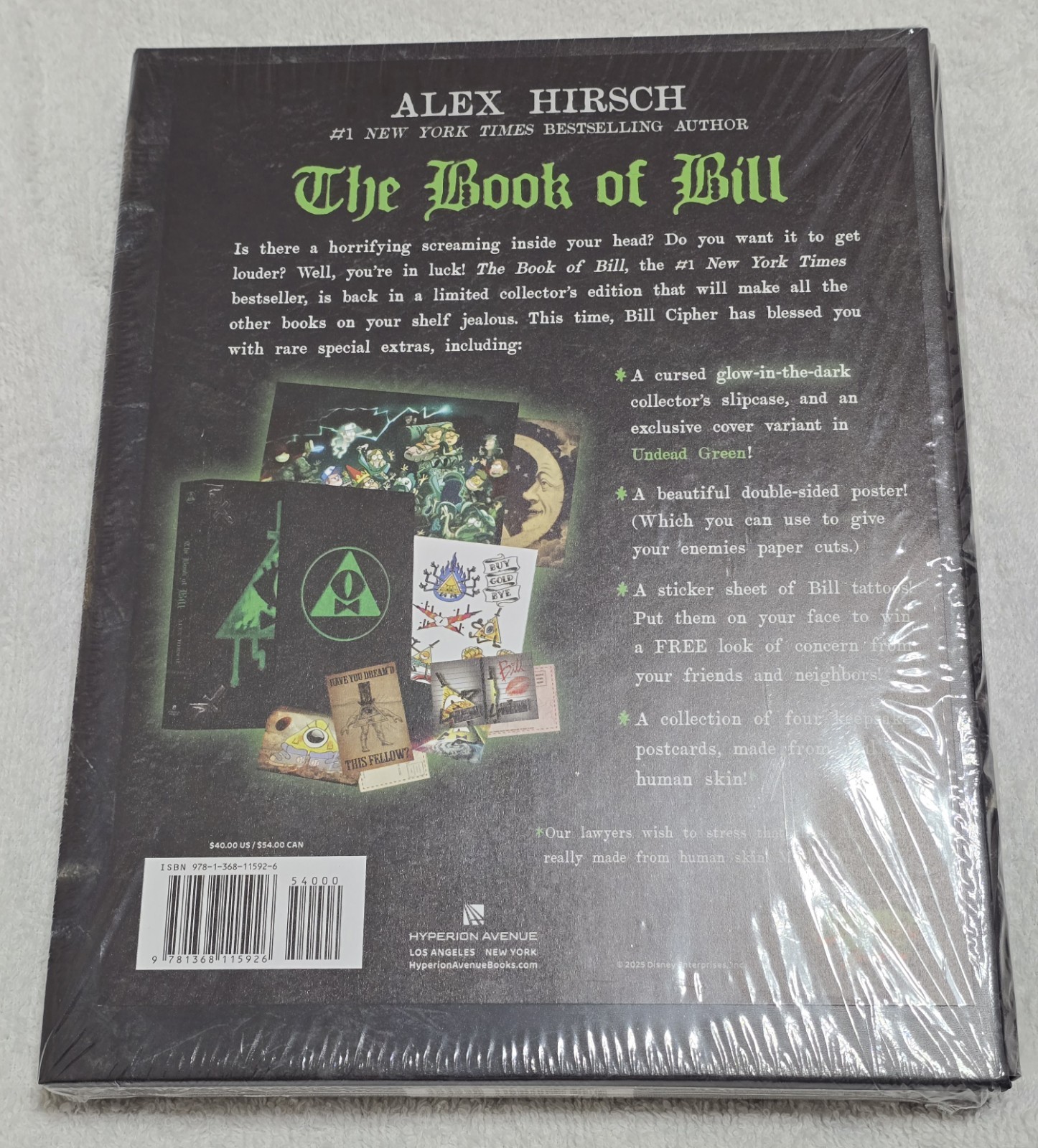 SIGNED THE BOOK OF BILL By ALEX HIRSCH Barnes & Noble B&N EXCLUSIVE