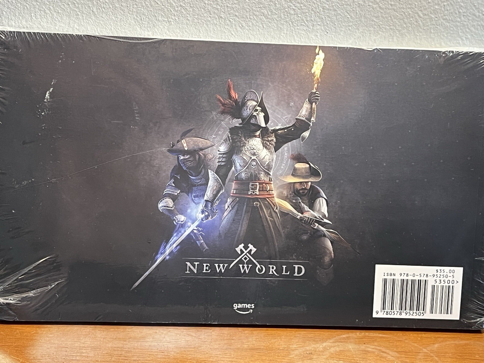 New – Sealed Amazon Games New World Aeternum Art Book Developer Exclusive