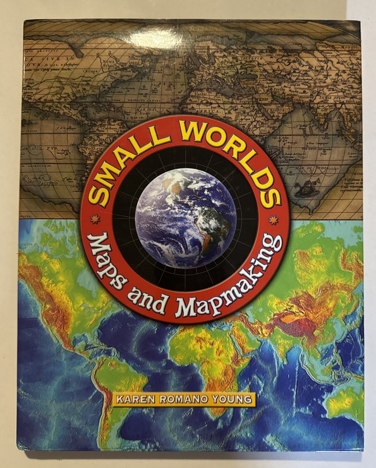 Small Worlds: Maps and Mapmaking by Karen Romano Young (2002, Hardcover)