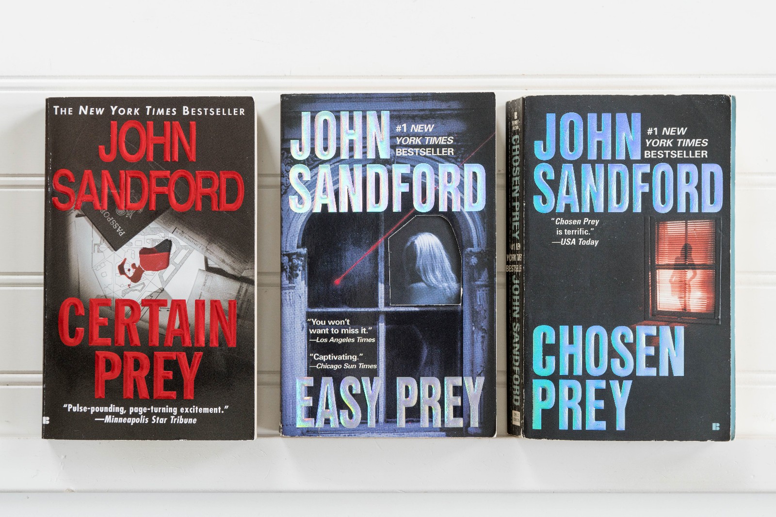 John Sandford PREY Complete Series Lot of 35 (#1-35) Set Paperback PB Books
