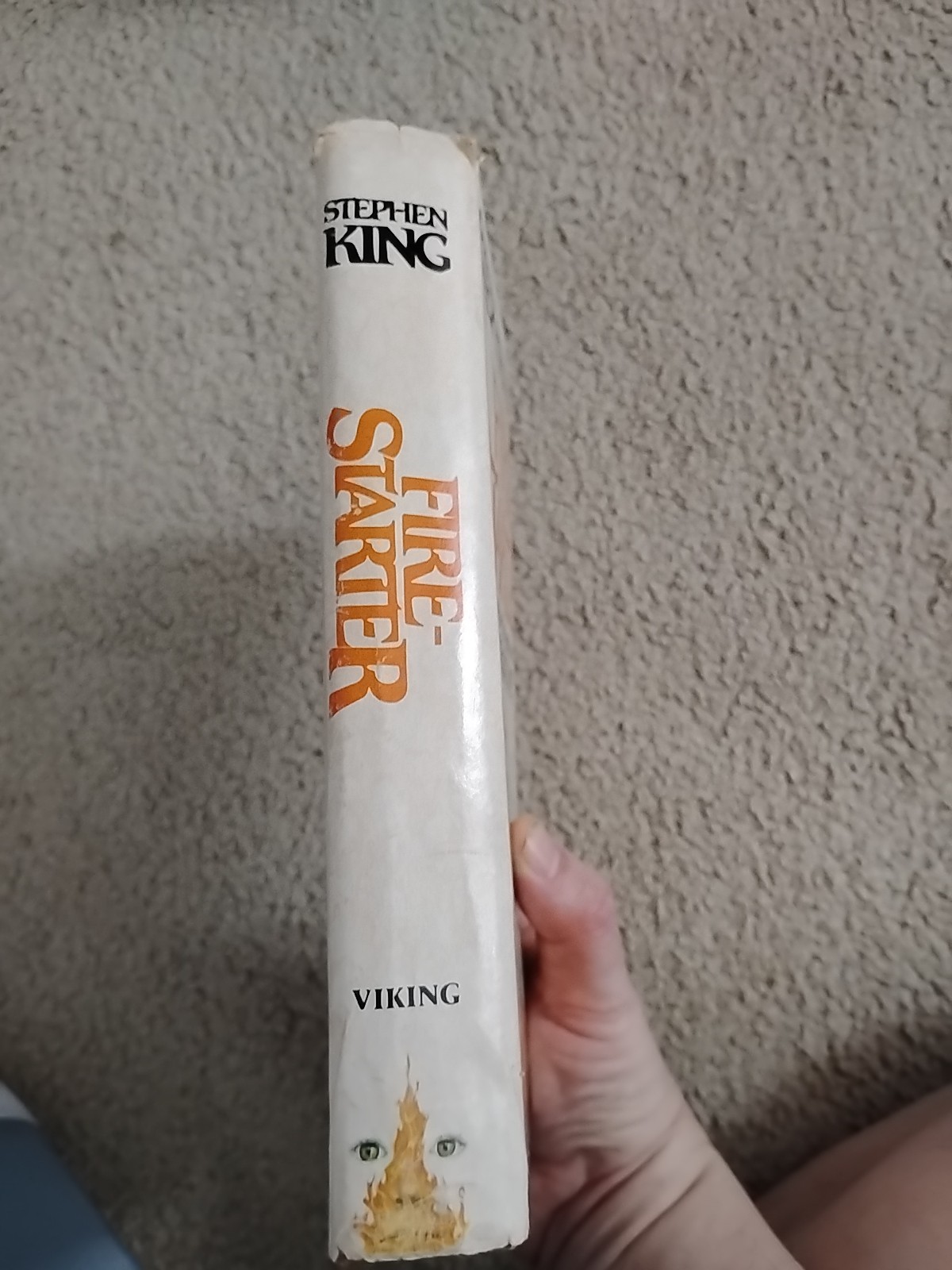 Fire-Starter by Stephen King (1980, Hardcover) First Edition