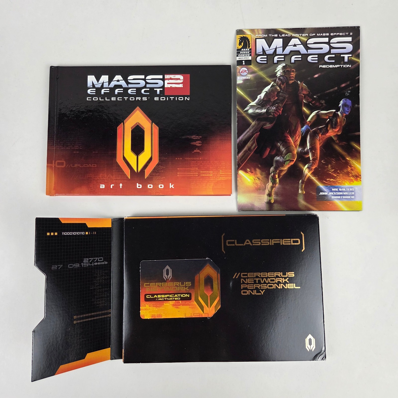 Mass Effect 2 Collector’s Edition PC Game & Prima Hardcover Guide w/ Poster