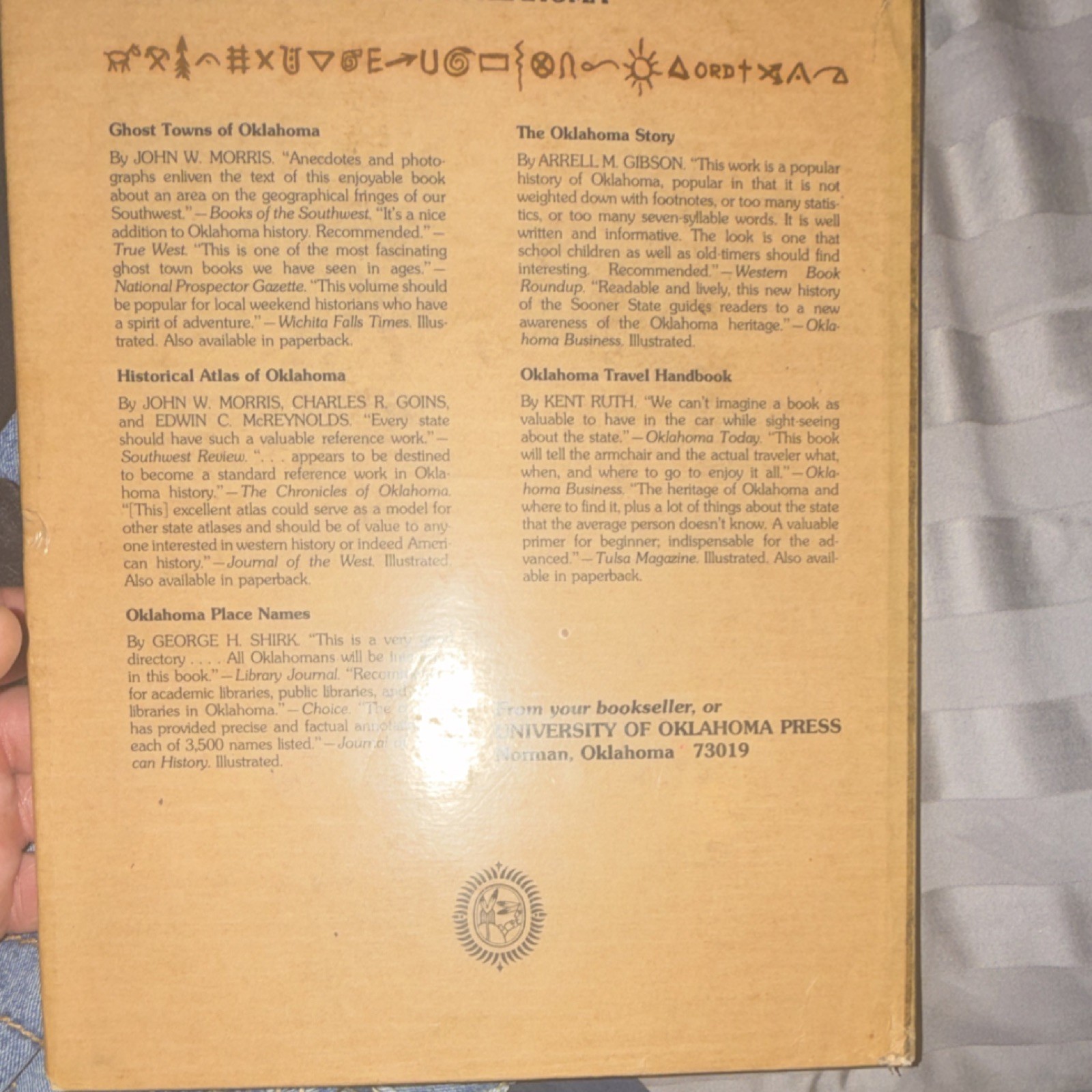 Steve Wilson Oklahoma Treasures and Treasure Tales HC Illustrated