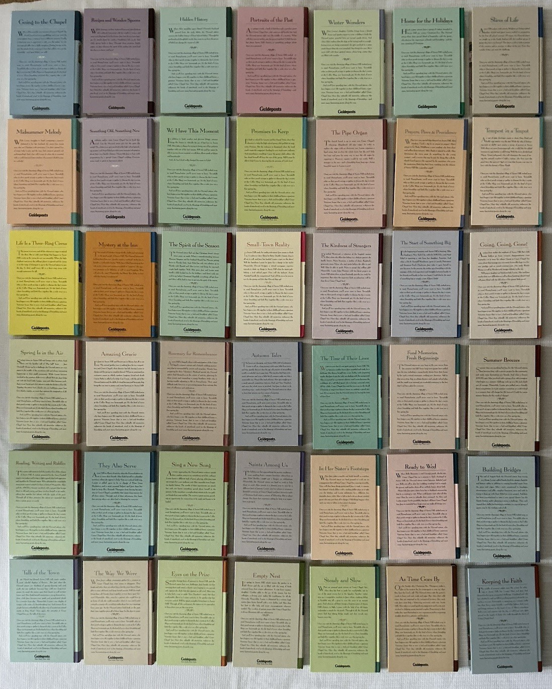 Tales From Grace Chapel Inn (Guideposts) Hardcover Lot Of 42 Almost Complete VGC