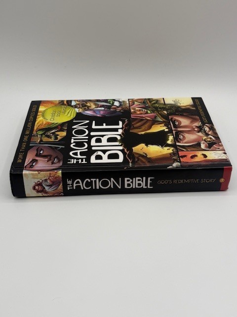 The Action Bible: God’s Redemptive Story (Action Bible Series) – VERY GOOD