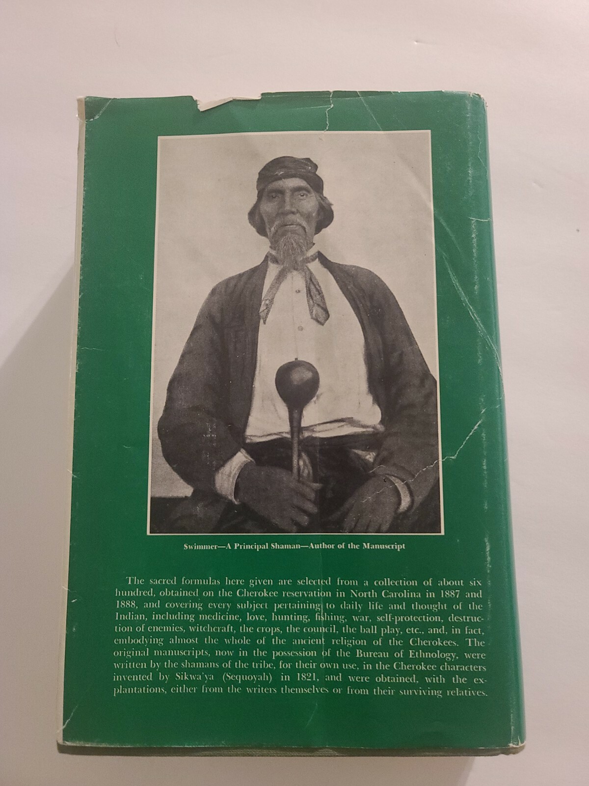Myths Of The Cherokee And Sacred Formulas Of The Cherokees By James Mooney 1982