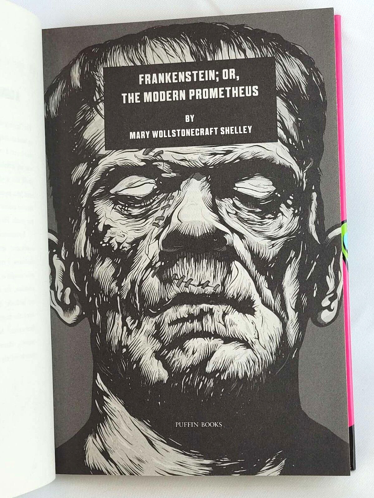 FRANKENSTEIN by Mary Shelley Deluxe Hardcover Hardback Classic Horror New Gift