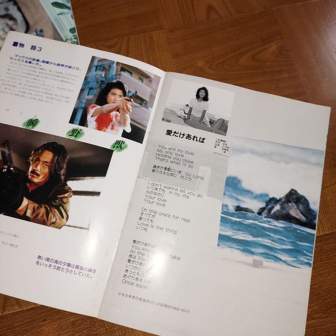 Koichi Iwaki Talent Photo Collection Book with Movie Pamphlet Scarce 80s