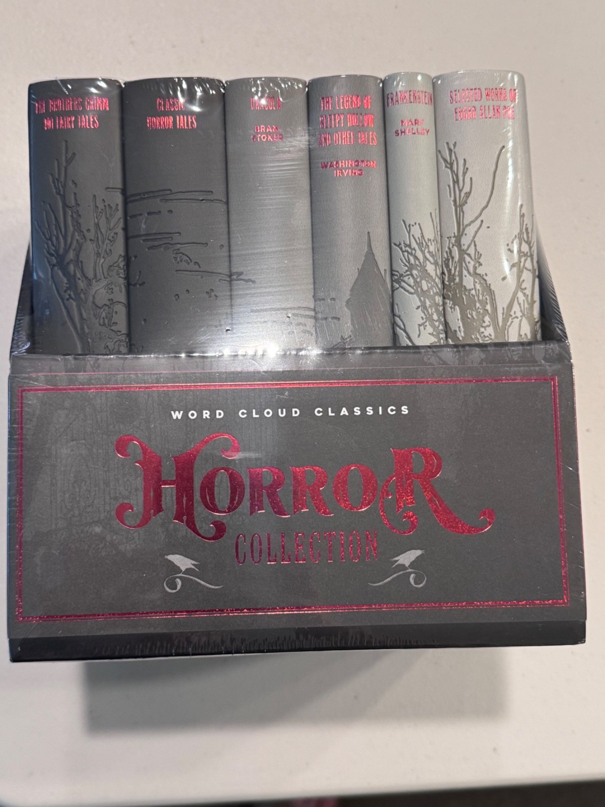 Word Cloud Classics Horror Collection – 5-Book Box Set – NEW & Sealed