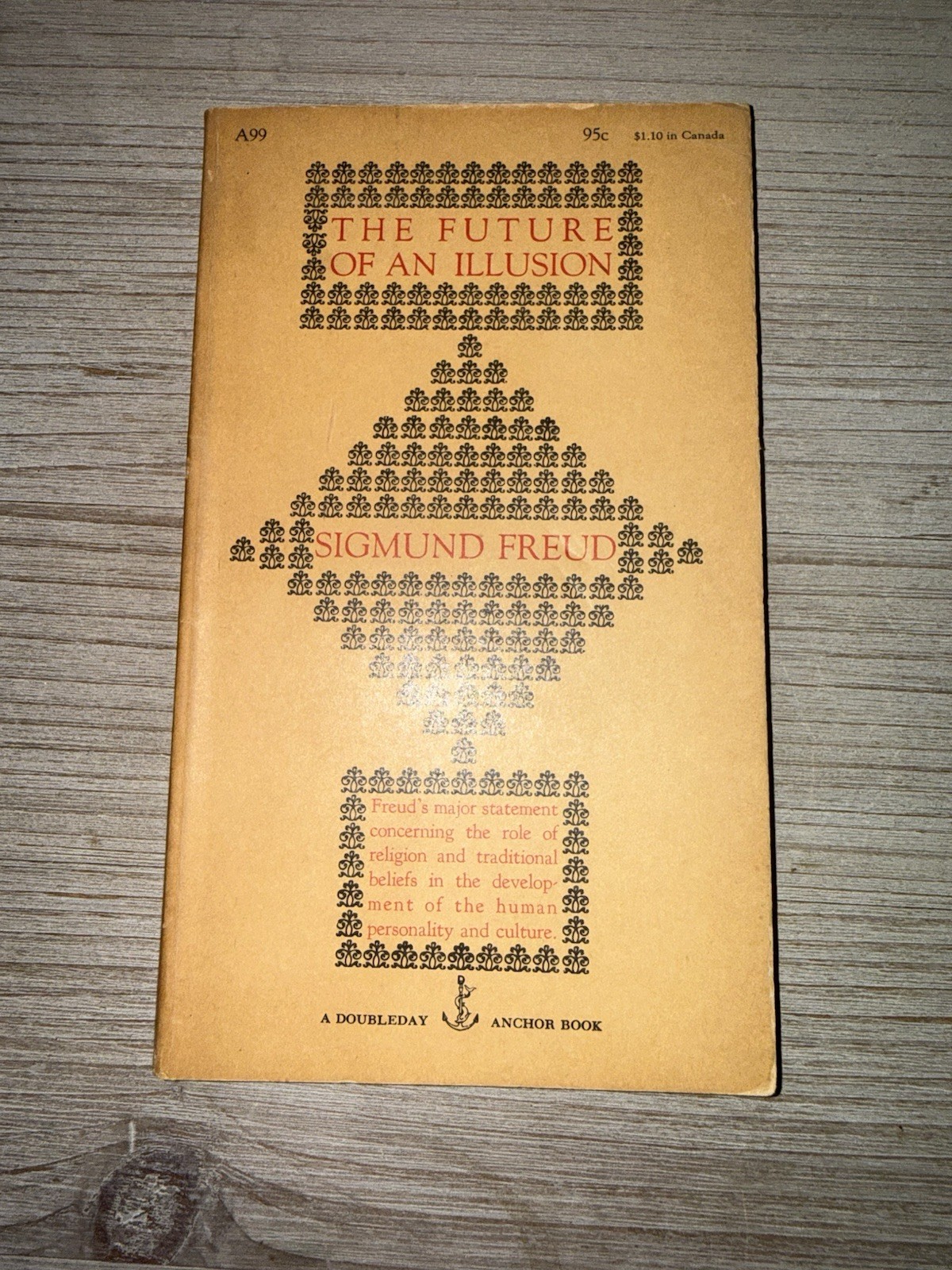 Sigmund Freud Lot 3 Vintage PB Civilization Moses Future Illusion 1957 1958