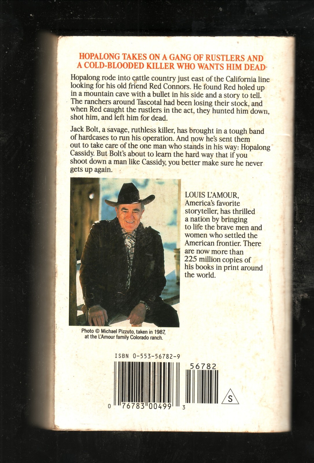 Louis L’Amour The Riders of High Rock Hopalong Cassidy 1994 1st Edition PB