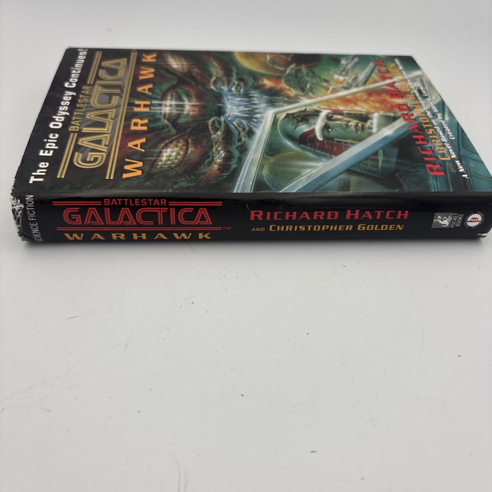 Battlestar Galactica: Destiny Hardcover 1st Print Richard Hatch Dust Jacket Rare