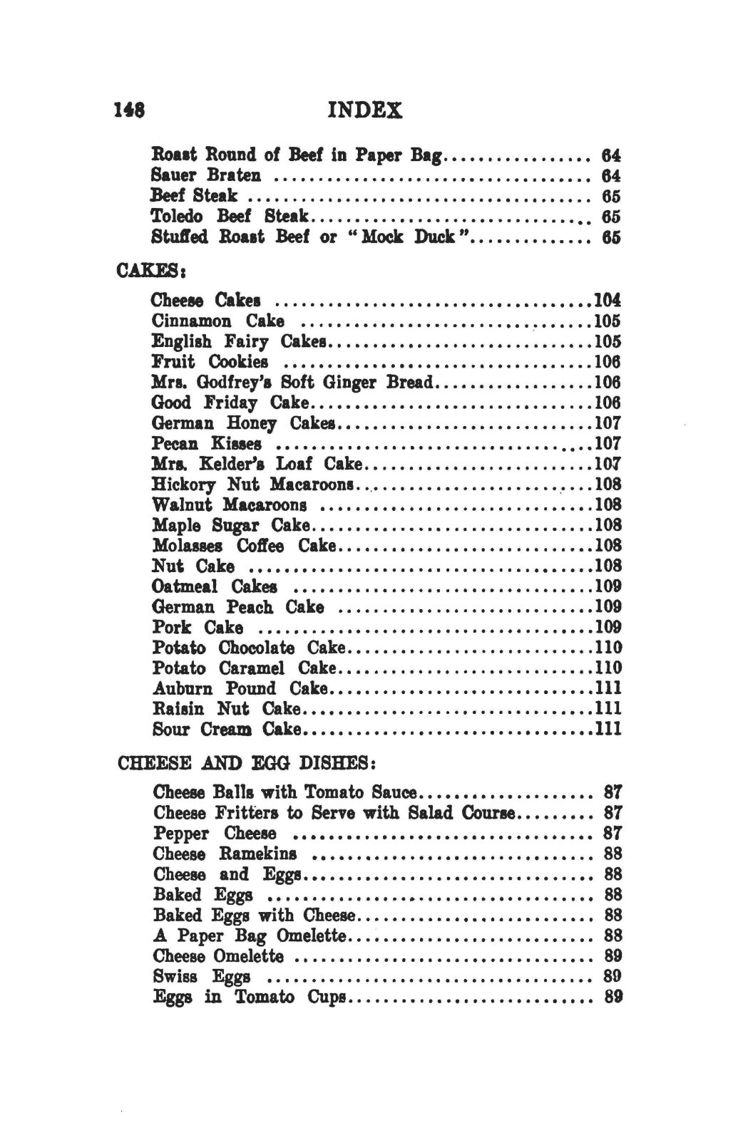 1912 Standard Paper-Bag Cookery Vintage Cook Book 159 Pages