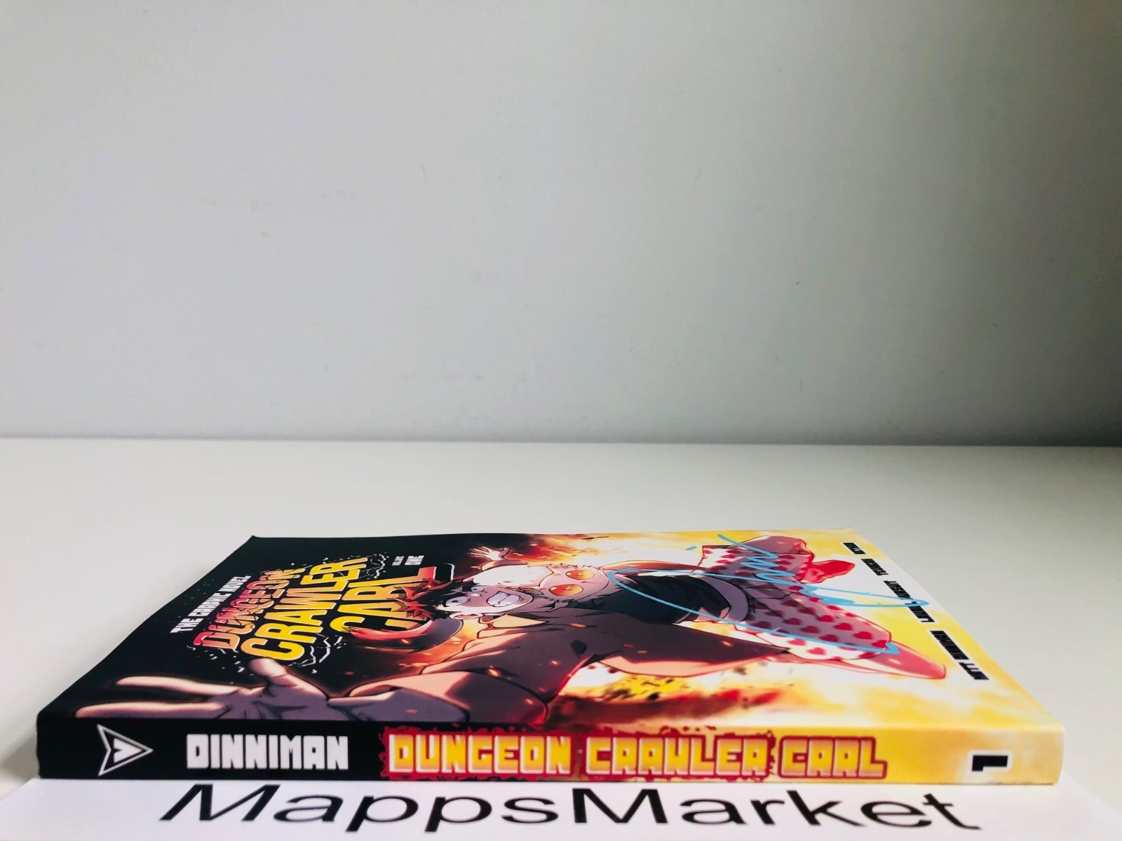 SIGNED Dungeon Crawler Carl, Vol. 1 Graphic Novel by Matt Dinniman Trade PB NEW