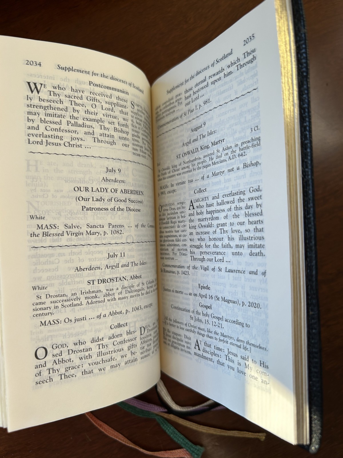 1962 The Roman Missal, Daily Missal and Liturgical Manual, 1st Ed 2004 LEATHER