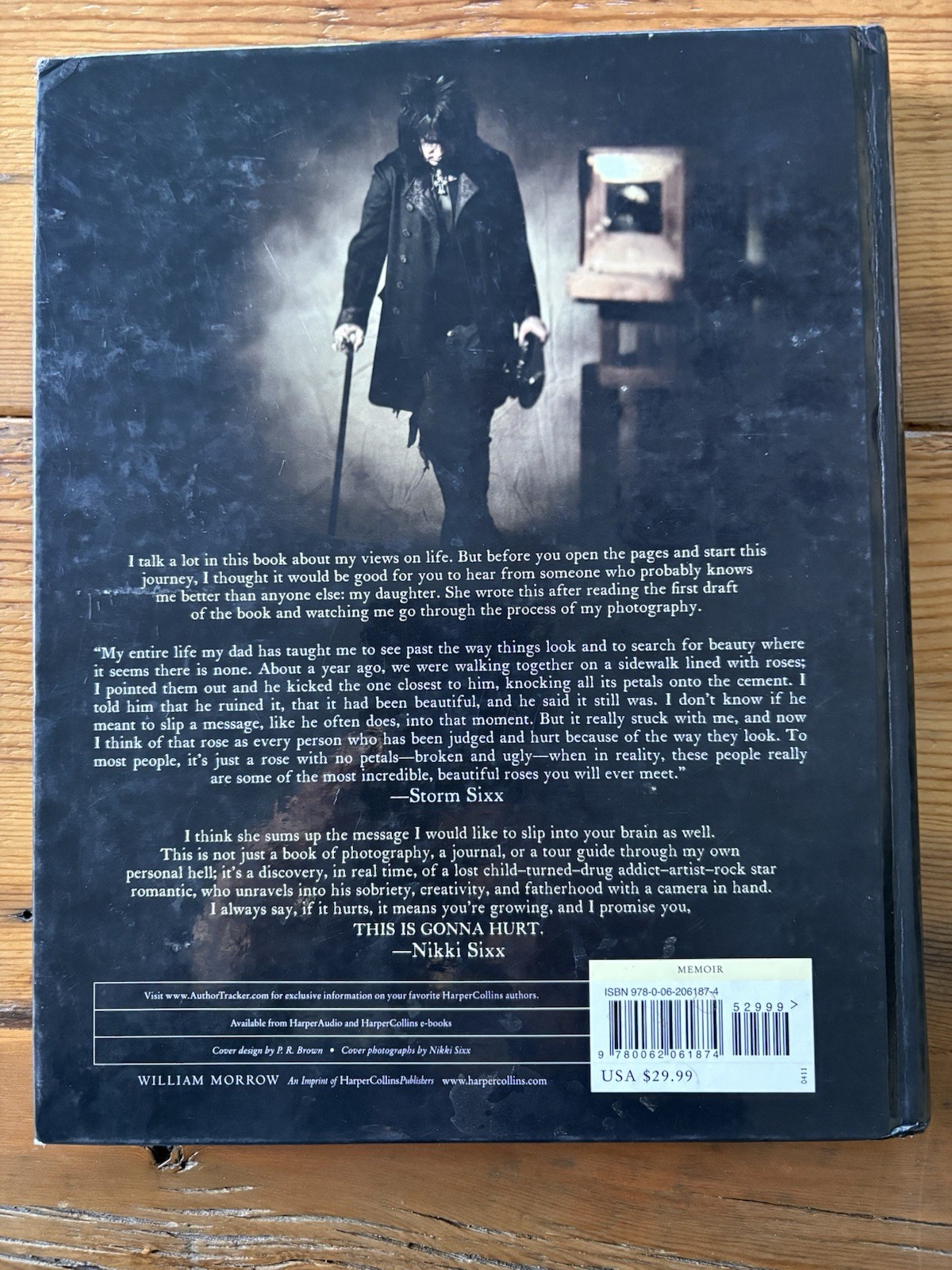 This Is Gonna Hurt, Music, Photography and Life Nikki Sixx 1st Ed, 1st Printing