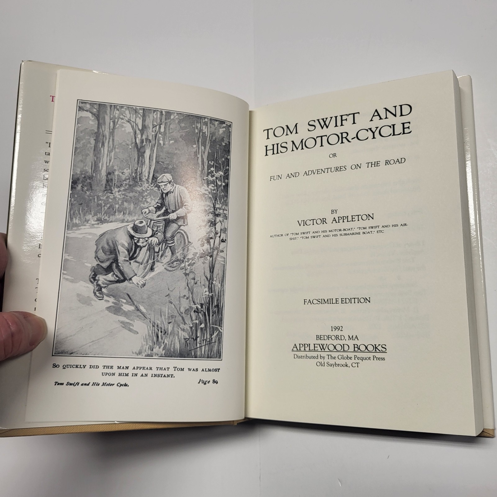 Tom Swift and His Motorcycle Victor Appleton 1910 Grosset & Dunlap
