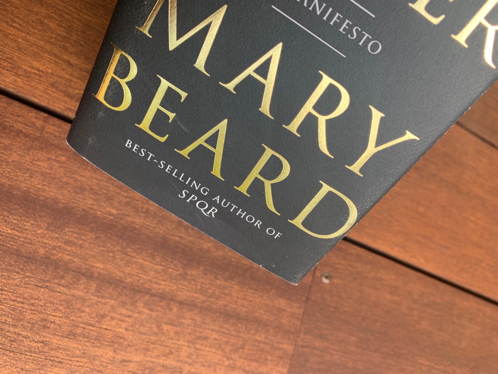 Women & Power Mary Beard 2017 Hardcover First Edition 2nd Printing HB