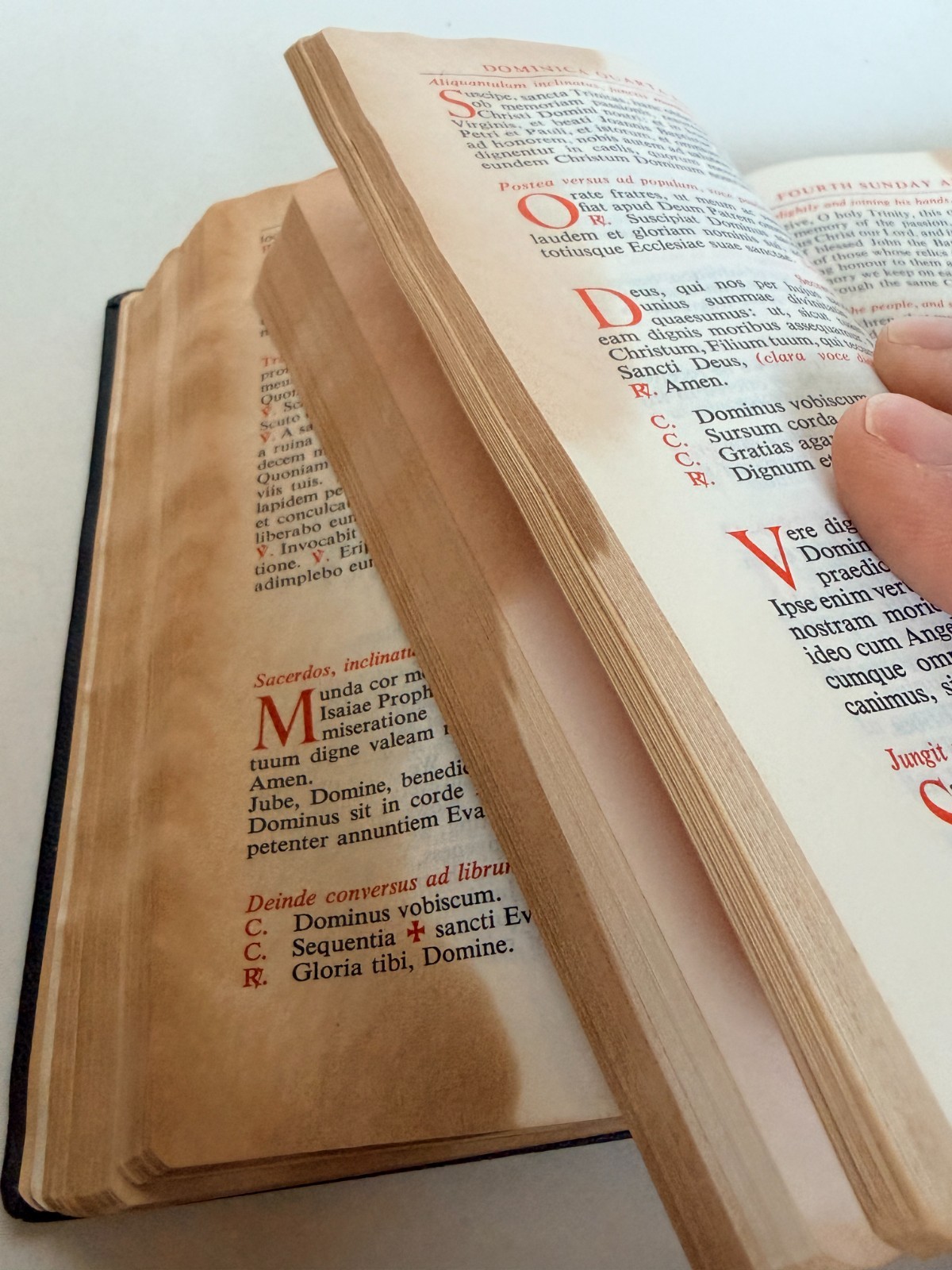 The Fulton J. Sheen Sunday Missal Hawthorn Books 1961 English Latin Catholic VTG